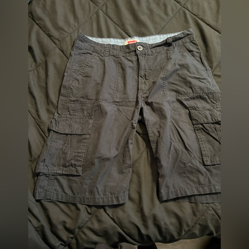 Boys Navy Blue Levi’s cargo shorts
